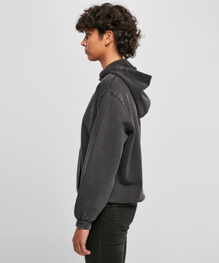 Alternative view of Build Your Brand - Womens Acid Washed Oversized Hoodie BY194