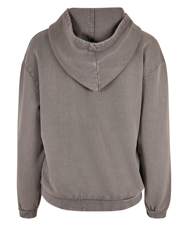 Build Your Brand &#8211; Womens Acid Washed Oversized Hoodie BY194, Vivid Promotion Workwear