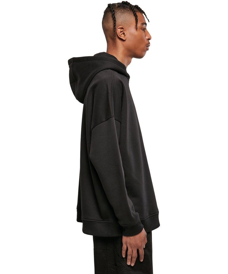 Build Your Brand &#8211; Oversized Cut &#8211; On Sleeve Hoodie BY199, Vivid Promotion Workwear