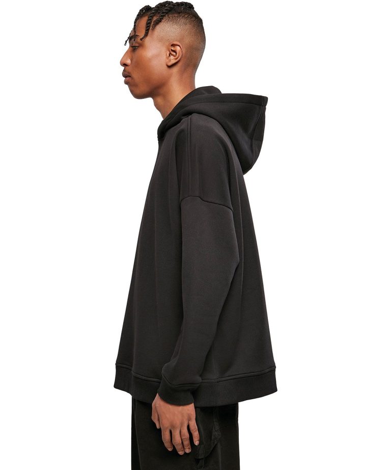 Alternative view of Build Your Brand - Oversized Cut - On Sleeve Hoodie BY199