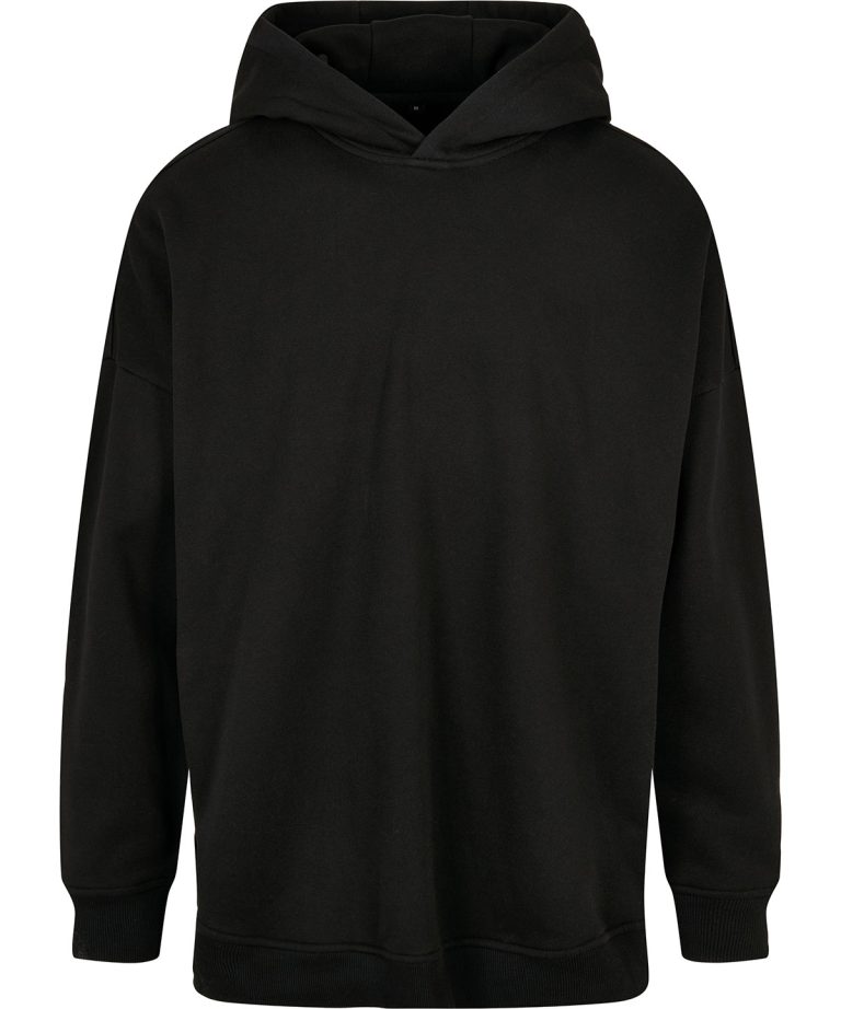 Build Your Brand &#8211; Oversized Cut &#8211; On Sleeve Hoodie BY199, Vivid Promotion Workwear