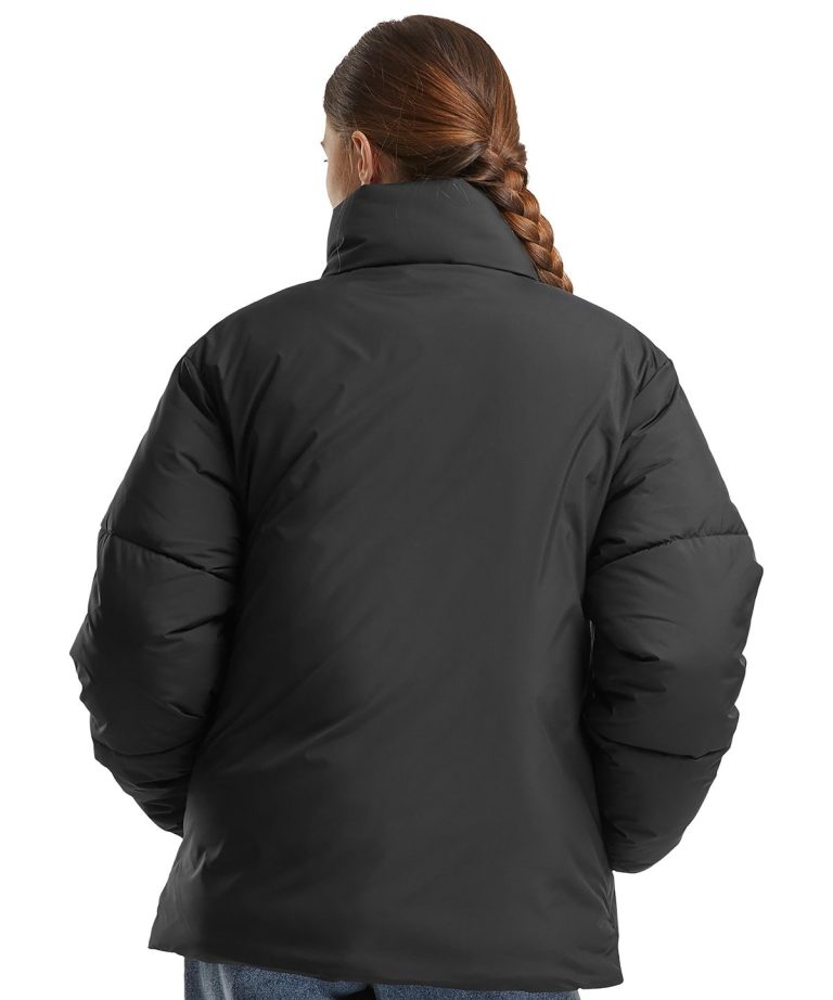 Build Your Brand &#8211; Womens Loose Puffer Jacket BY383, Vivid Promotion Workwear