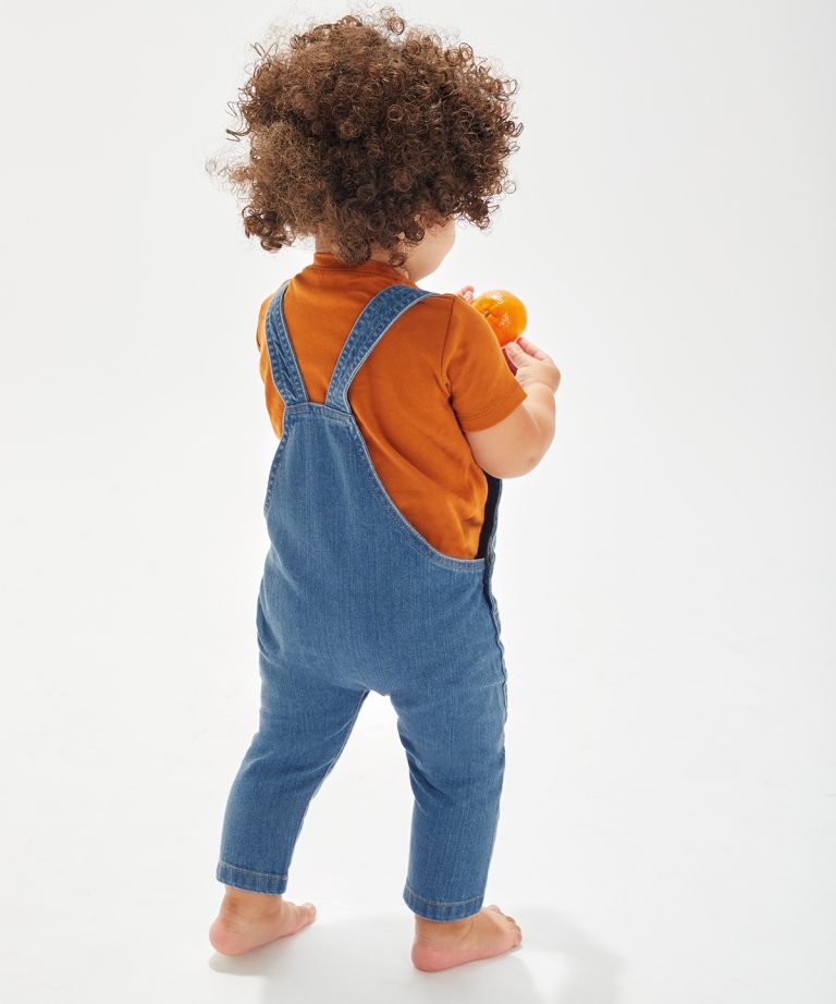 Babybugz – Baby Rocks Denim Dungarees BZ056, Vivid Promotion Workwear Babybugz – Baby Rocks Denim Dungarees BZ056, Vivid Promotion Workwear