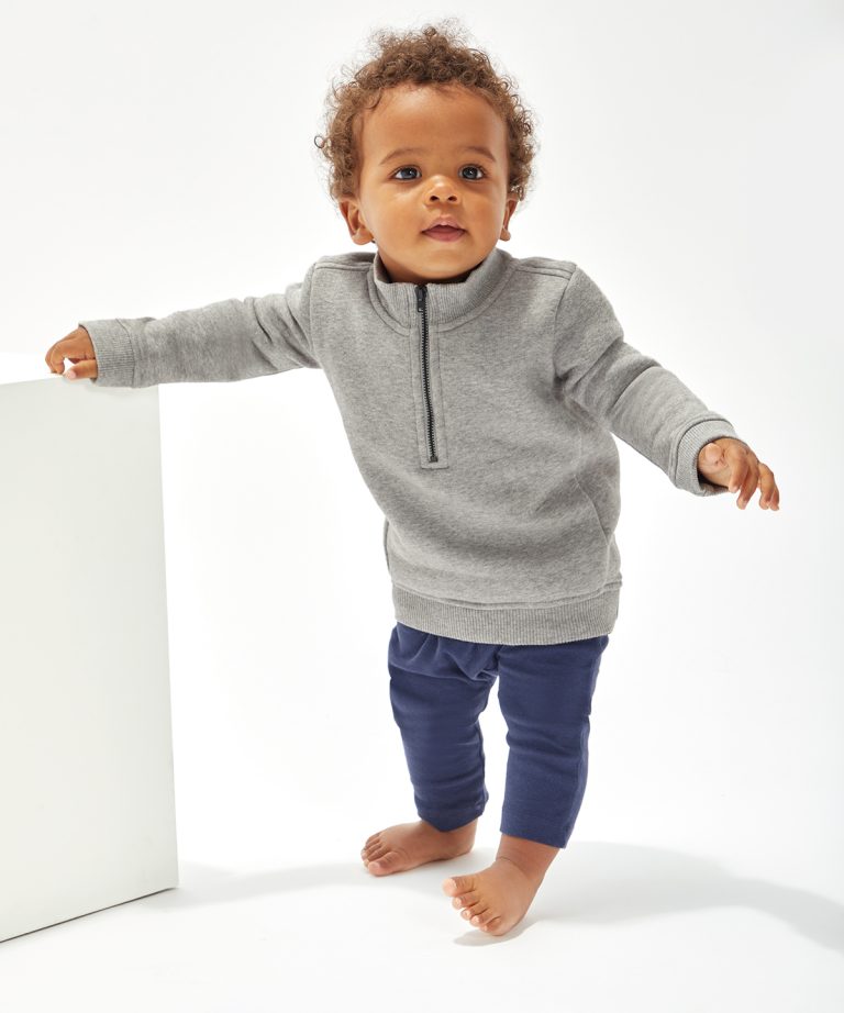 Babybugz &#8211; Baby Zip Sweatshirt BZ066, Vivid Promotion Workwear