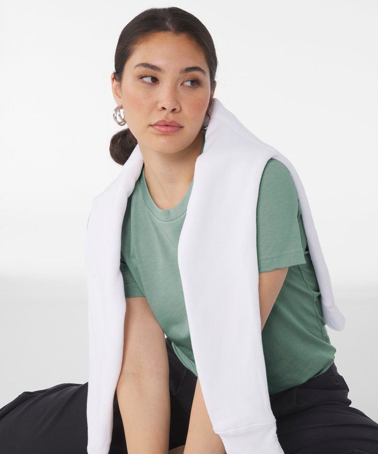 Alternative view of Bella+Canvas - Unisex Heather Cvc Short Sleeve T - Shirt CV01H