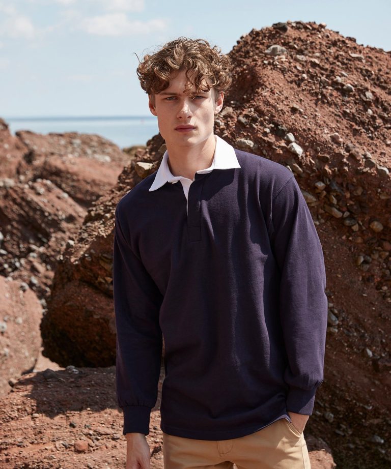 Front Row - Long Sleeve Original Rugby Shirt FR01M