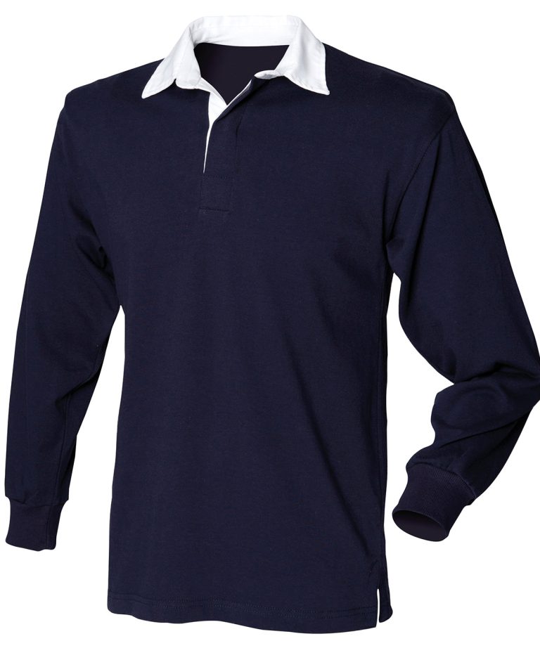 Alternative view of Front Row - Long Sleeve Original Rugby Shirt FR01M