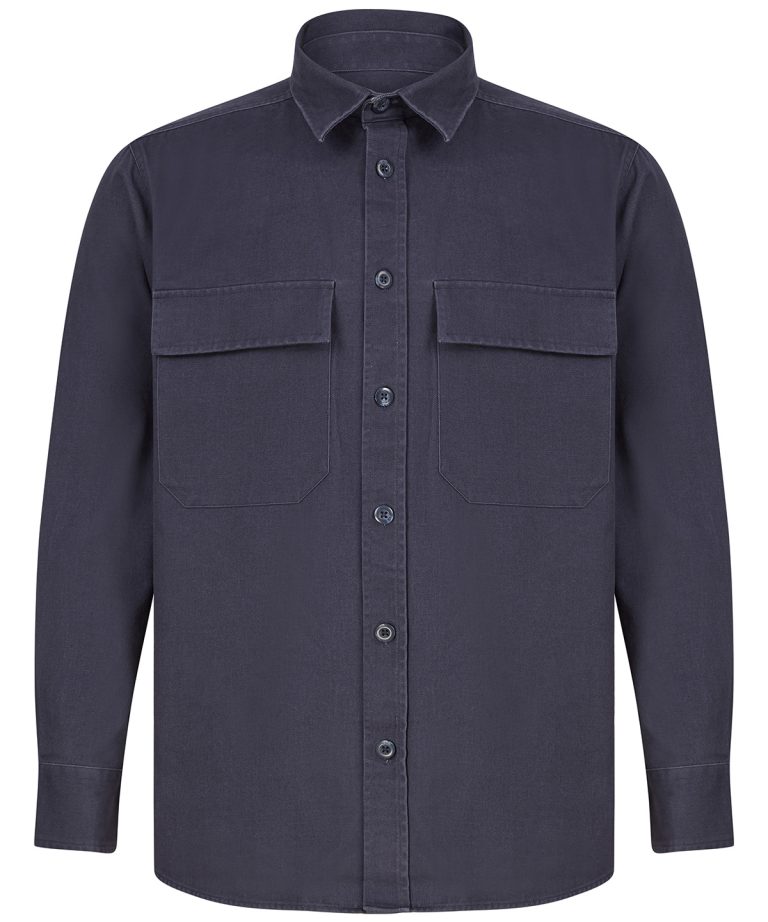 Alternative view of Front Row - Drill Overshirt FR054