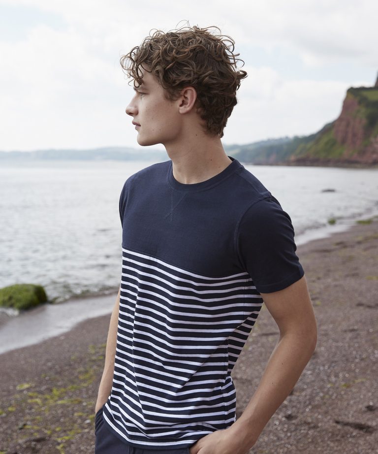 Front Row - Short - Sleeved Breton T FR135