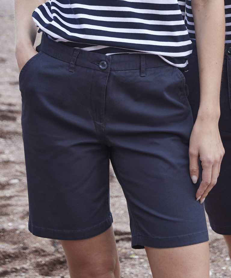 Front Row - Womens Stretch Chino Shorts FR606