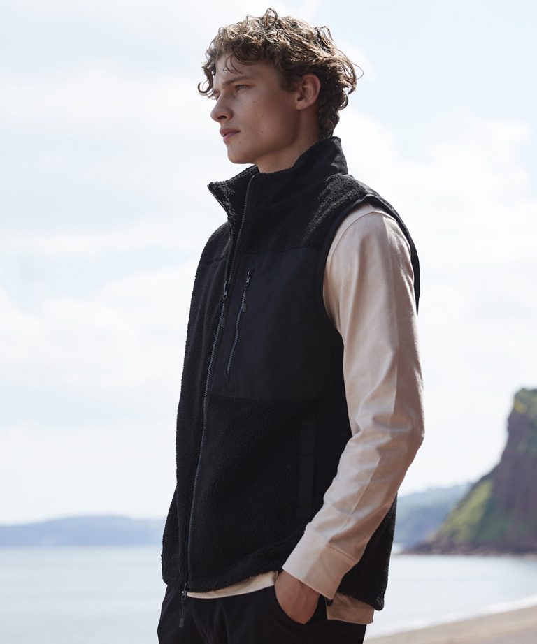Front Row - Recycled Sherpa Gilet FR855