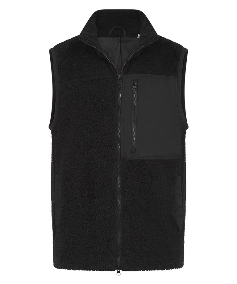 Alternative view of Front Row - Recycled Sherpa Gilet FR855