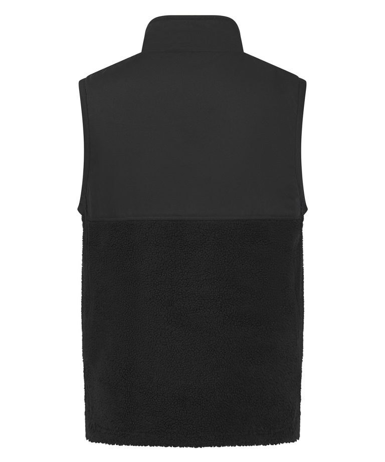 Front Row &#8211; Recycled Sherpa Gilet FR855, Vivid Promotion Workwear