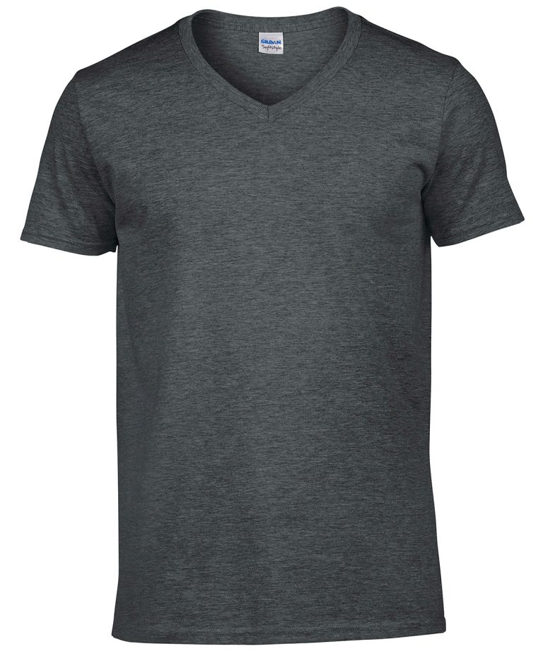 Gildan &#8211; Softstyle V &#8211; Neck T &#8211; Shirt GD010, Vivid Promotion Workwear