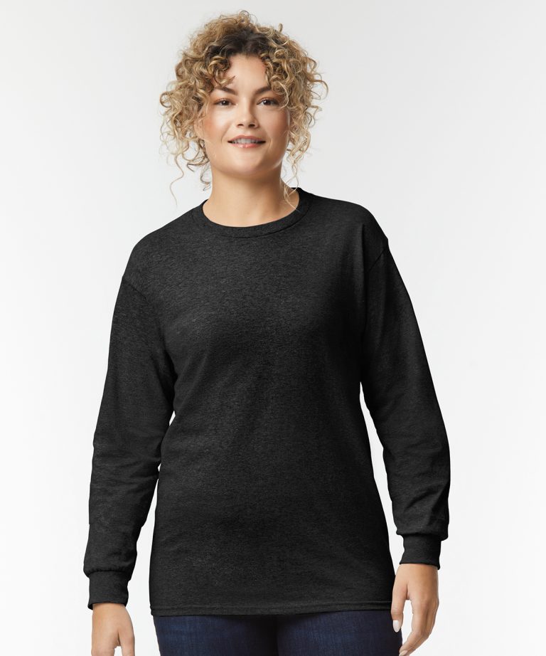 Alternative view of Gildan - Ultra Cotton Adult Long Sleeve T - Shirt GD014
