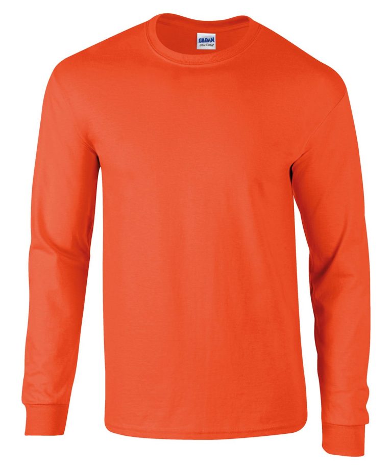 Gildan &#8211; Ultra Cotton Adult Long Sleeve T &#8211; Shirt GD014, Vivid Promotion Workwear