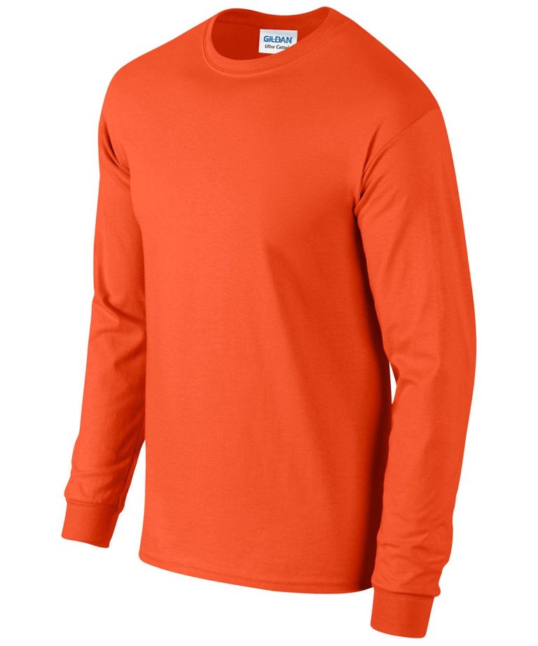 Gildan &#8211; Ultra Cotton Adult Long Sleeve T &#8211; Shirt GD014, Vivid Promotion Workwear