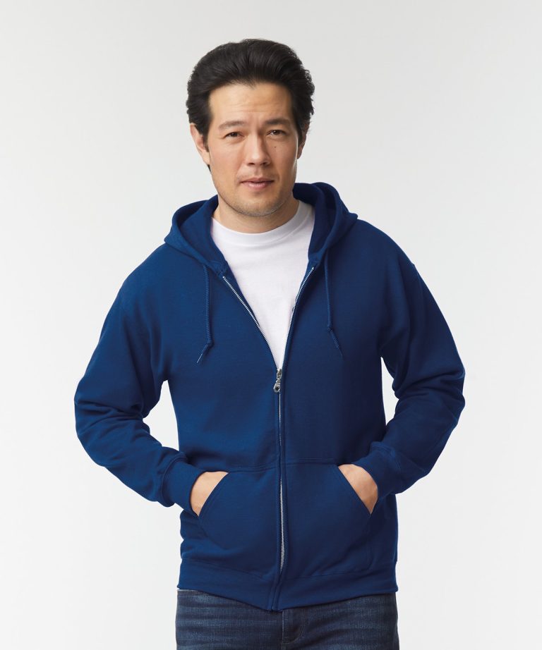 Gildan &#8211; Heavy Blend  Full Zip Hooded Sweatshirt GD058 Unisex, Vivid Promotion Workwear