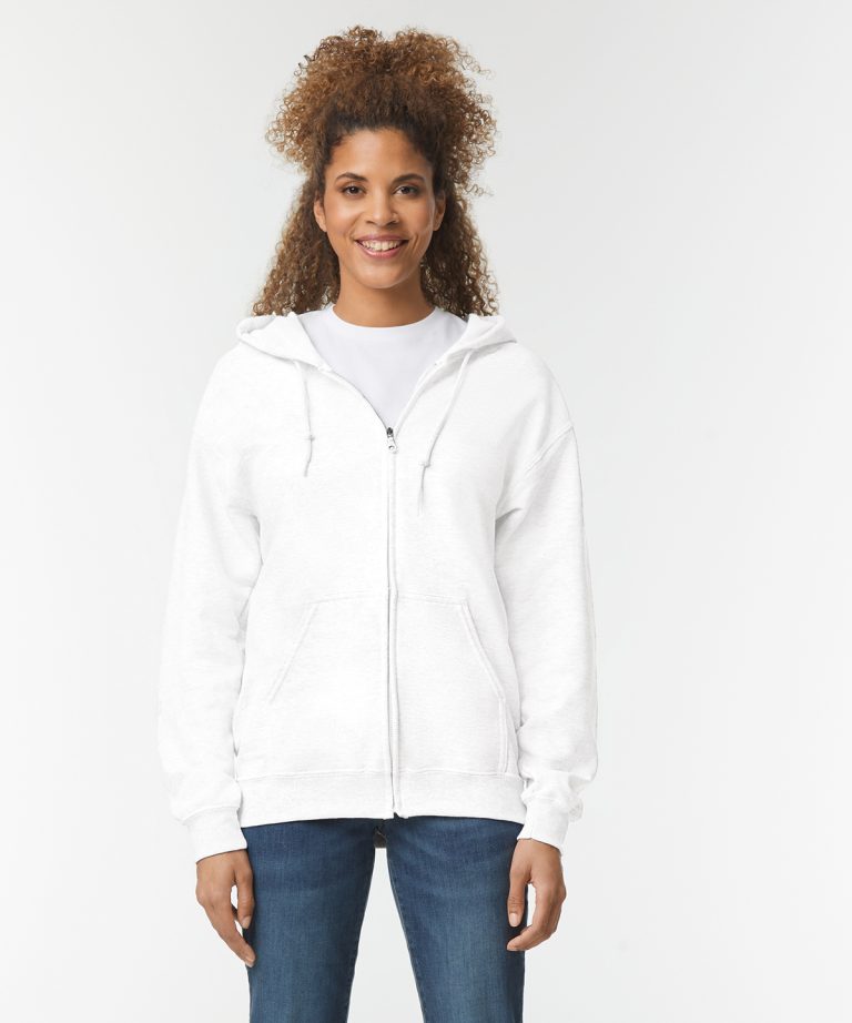Gildan - Heavy Blend  Full Zip Hooded Sweatshirt GD058 Unisex