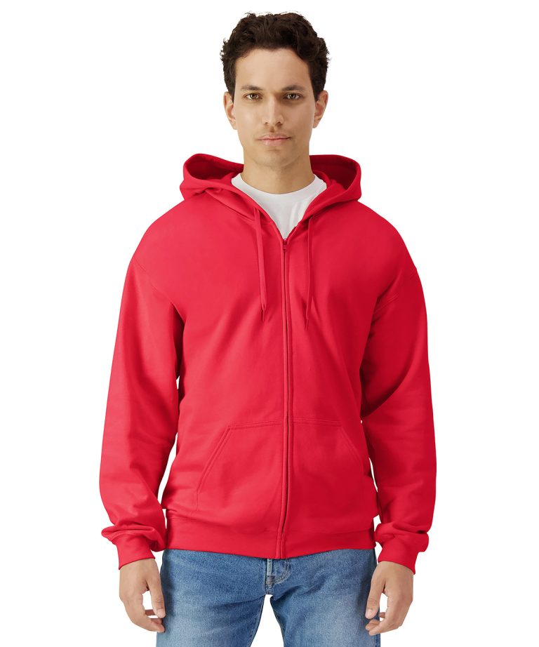 Gildan &#8211; Softstyle Midweight Fleece Adult Full &#8211; Zip Hooded Sweatshirt GD068, Vivid Promotion Workwear