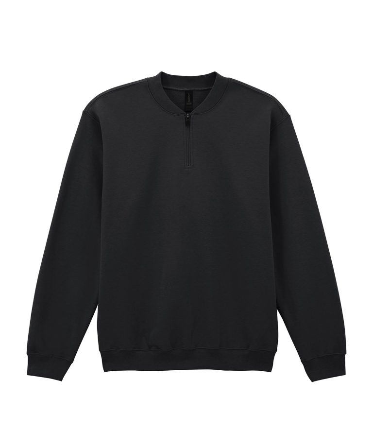 Gildan &#8211; Softstyle Midweight Adult Fleece 1| 4 &#8211; Zip Sweatshirt GD069, Vivid Promotion Workwear