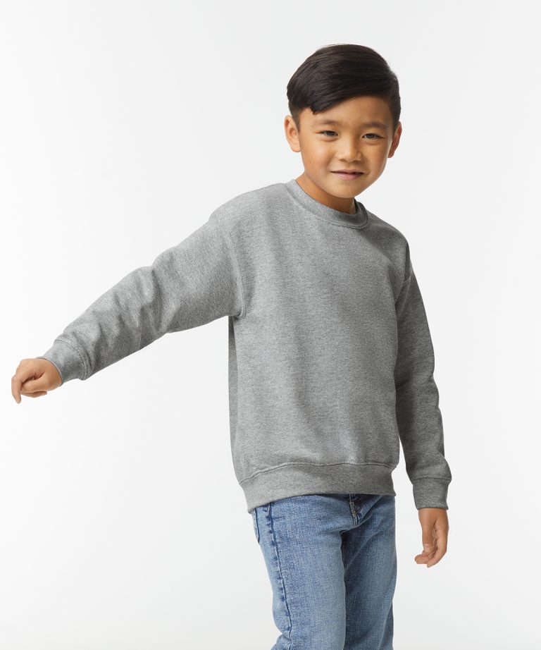 Gildan &#8211; Heavy Blend Youth Crew Neck Sweatshirt GD56B, Vivid Promotion Workwear