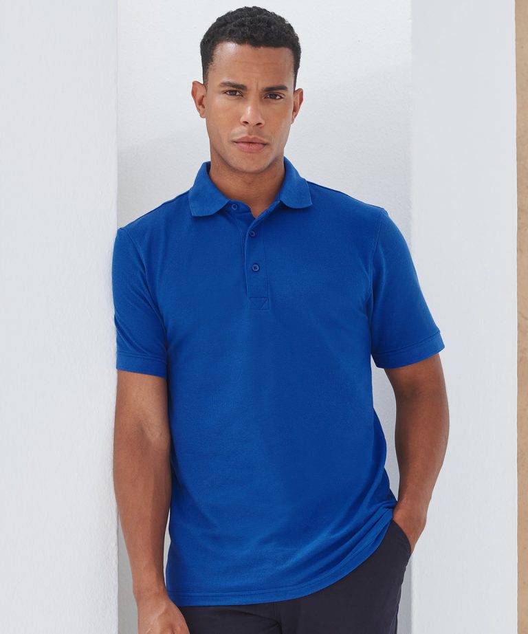 Alternative view of Henbury - 65 | 35 Classic Piqu Polo Shirt HB400