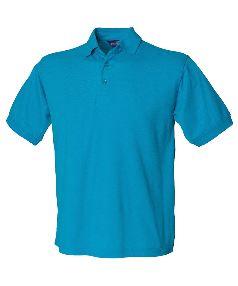 Henbury &#8211; 65 | 35 Classic Piqu Polo Shirt HB400, Vivid Promotion Workwear