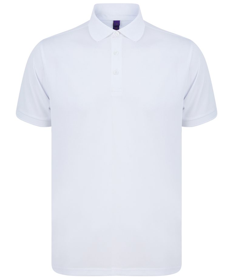 Alternative view of Henbury - Recycled Polyester Polo Shirt HB465