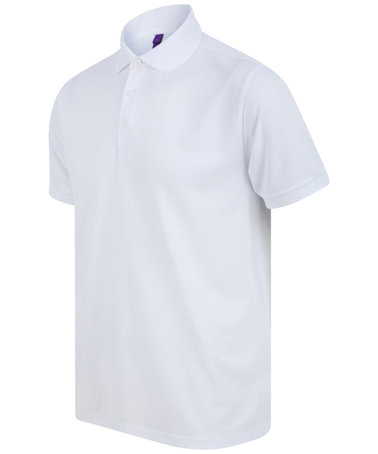 Henbury &#8211; Recycled Polyester Polo Shirt HB465, Vivid Promotion Workwear