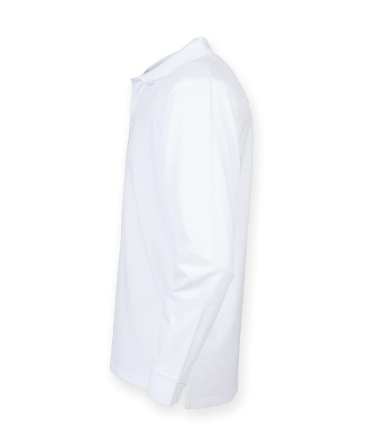 Henbury &#8211; Long Sleeve Coolplus Polo Shirt HB478, Vivid Promotion Workwear