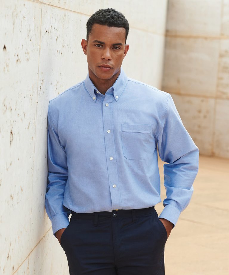 Henbury - Long Sleeve Classic Oxford Shirt HB510