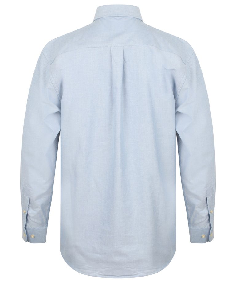 Henbury &#8211; Long Sleeve Classic Oxford Shirt HB510, Vivid Promotion Workwear