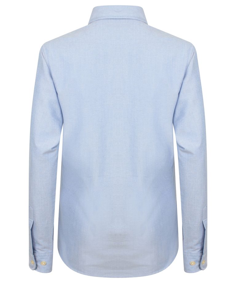 Henbury &#8211; Womens Classic Long Sleeve Oxford Shirt HB511, Vivid Promotion Workwear