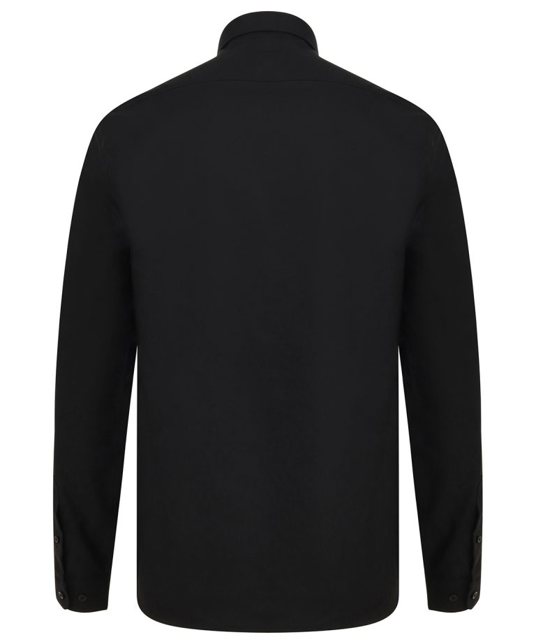 Henbury &#8211; Modern Long Sleeve Oxford Shirt HB512, Vivid Promotion Workwear