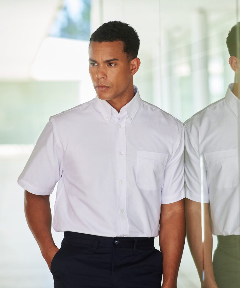 Henbury - Short Sleeve Classic Oxford Shirt HB515