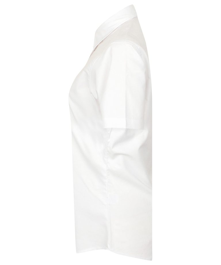Henbury &#8211; Womens Short Sleeve Classic Oxford Shirt HB516, Vivid Promotion Workwear