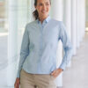 Henbury &#8211; Long Sleeve Cotton &#8211; Feel Coolplus Shirt HB582, Vivid Promotion Workwear