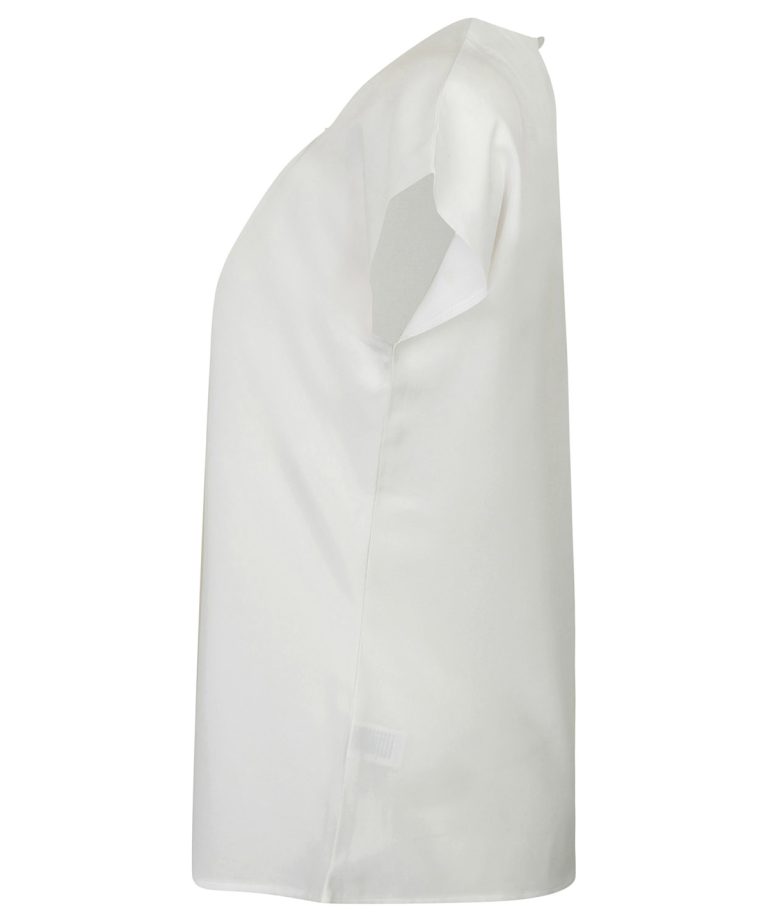 Henbury &#8211; Womens Pleat Front Short Sleeve Blouse HB597, Vivid Promotion Workwear