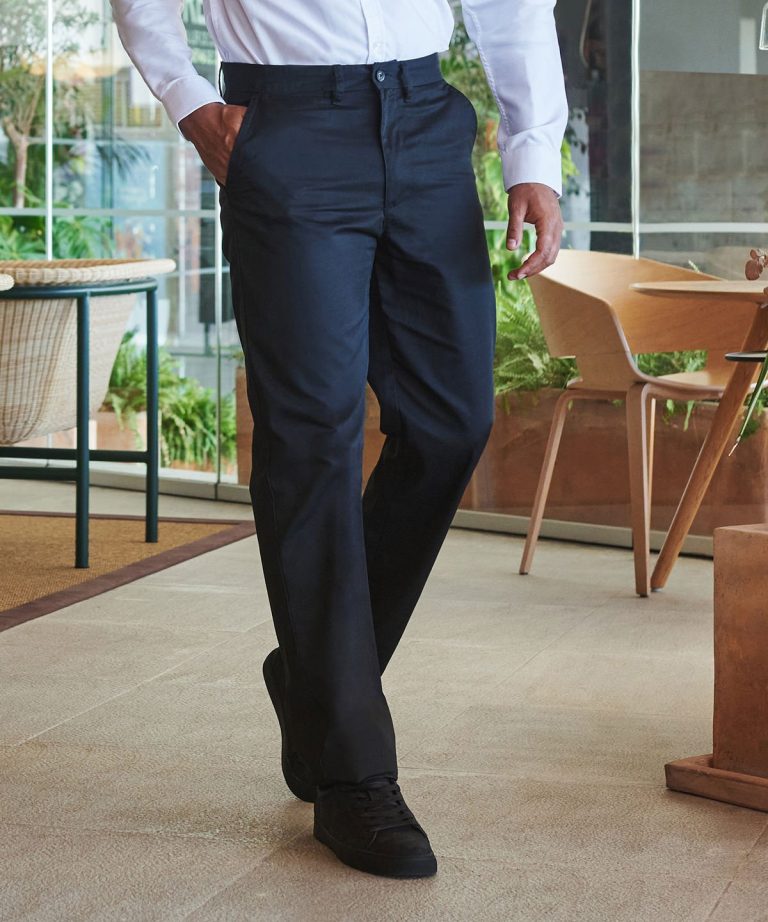 Henbury - 65| 35 Flat Fronted Chino Trousers HB640