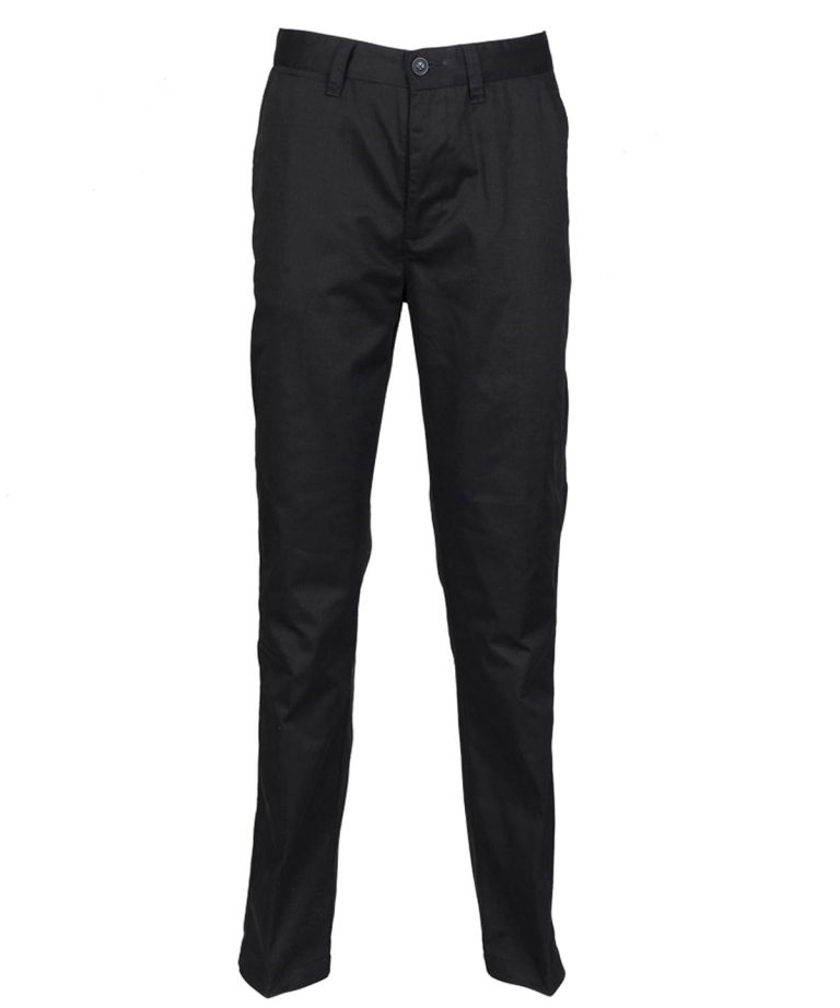Alternative view of Henbury - 65| 35 Flat Fronted Chino Trousers HB640