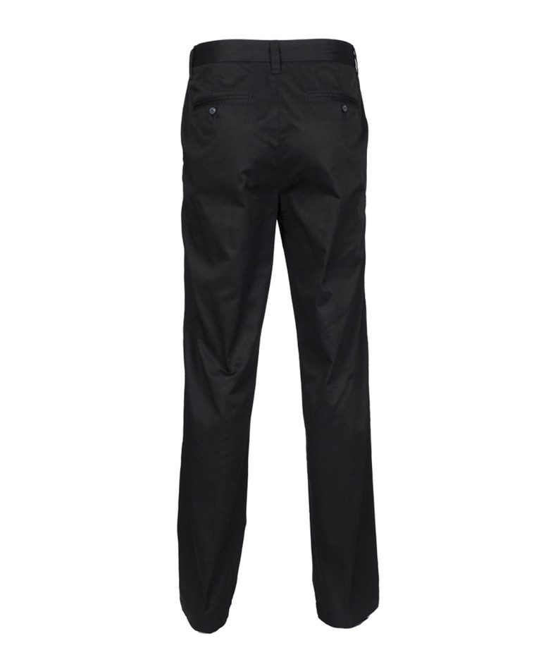 Henbury &#8211; 65| 35 Flat Fronted Chino Trousers HB640, Vivid Promotion Workwear