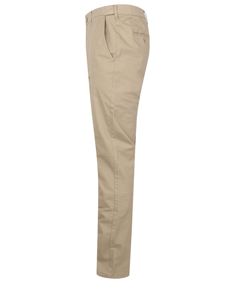 Henbury &#8211; Stretch Chinos With Flex Waistband HB650, Vivid Promotion Workwear