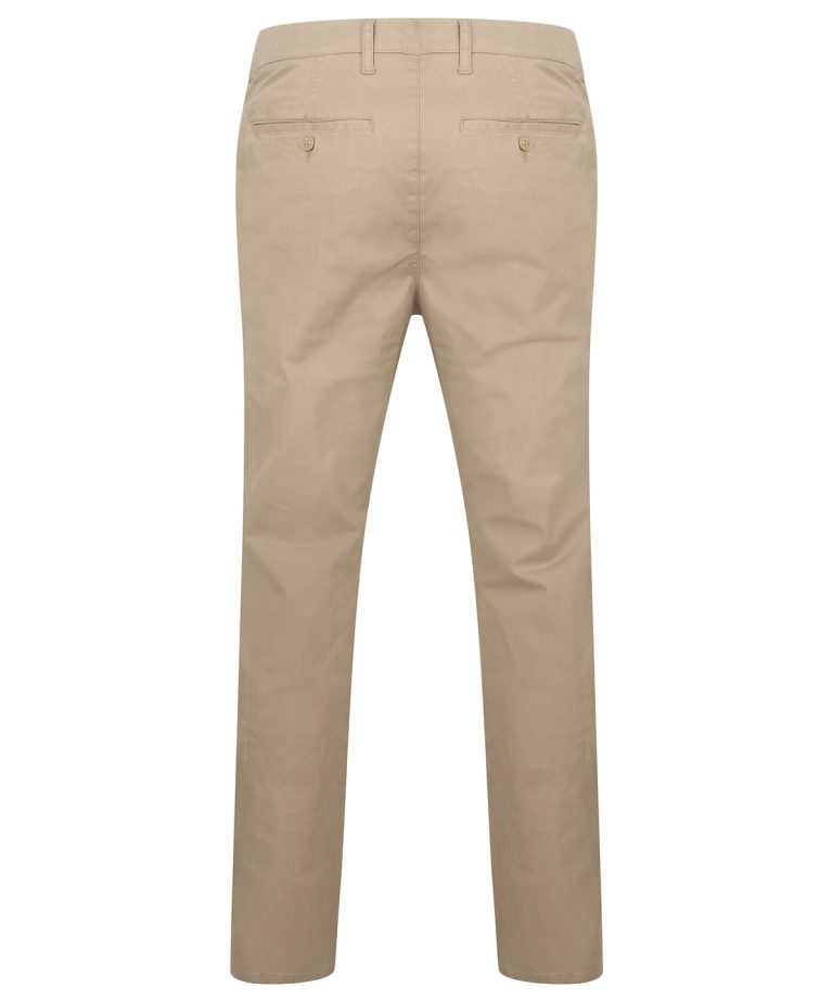 Henbury &#8211; Stretch Chinos With Flex Waistband HB650, Vivid Promotion Workwear