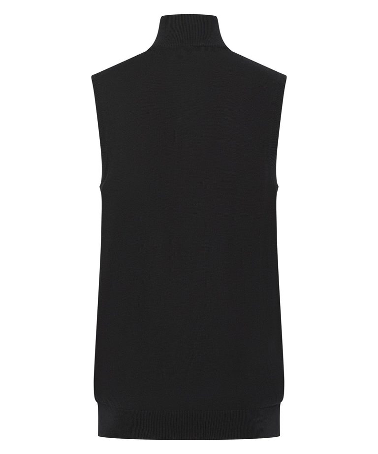 Henbury &#8211; Sleeveless Zip &#8211; Through Jumper HB711, Vivid Promotion Workwear