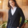 Henbury &#8211; Womens Longline Open Cardigan HB719, Vivid Promotion Workwear