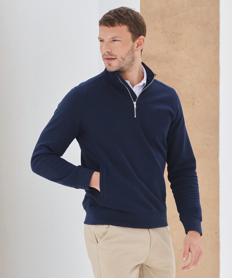 Henbury - Unisex Sustainable  - Zip Sweatshirt HB842