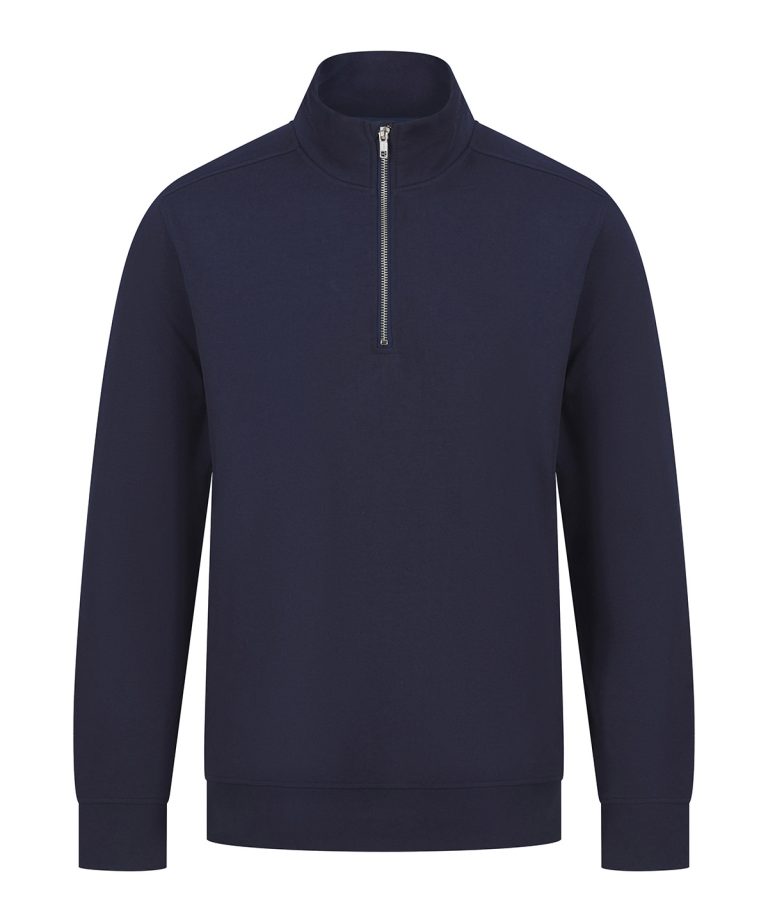 Alternative view of Henbury - Unisex Sustainable  - Zip Sweatshirt HB842