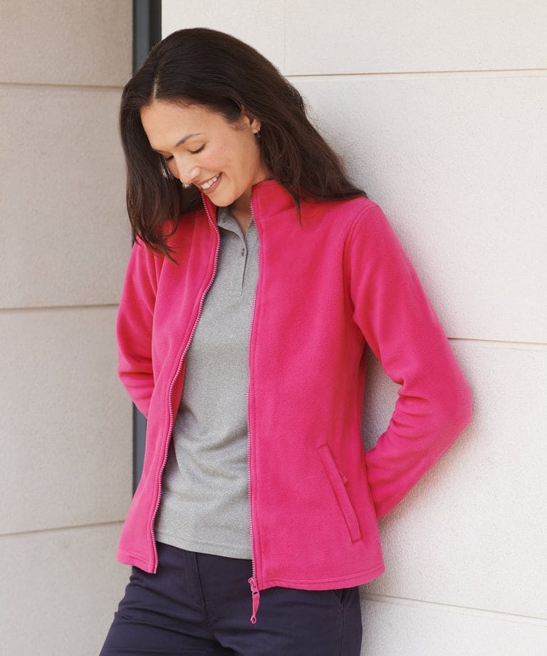 Alternative view of Henbury - Womens Microfleece Jacket HB851