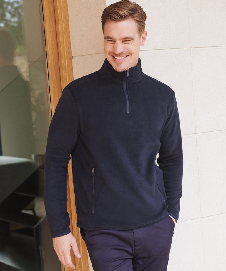 Alternative view of Henbury -  Zip Microfleece Jacket HB858